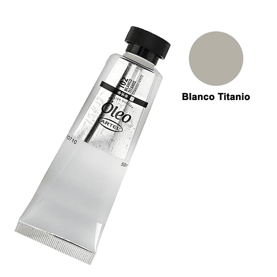 OLEO TUBO 50ml # 102 BLANCO TITANEO ARTEL