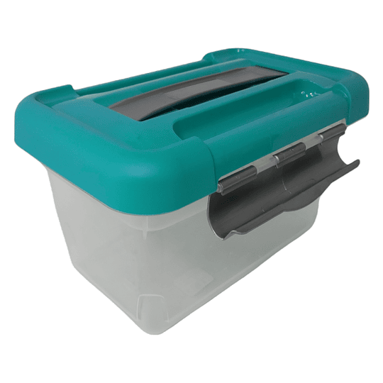 CAJA PLASTICA C/GANCHO LATERAL ASA SUPERIOR 30x18x