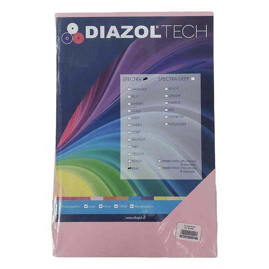 FOTOCOPIA COLOR OFICIO PINK SACHET 50 un.