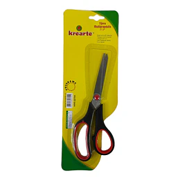 TIJERA PTO. ROJO 19 cm 7 1/2" DOBLE INYC. KREARTE