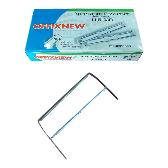 ACCO CLIP METALICO CJA.50 UNID. OFFIX 
