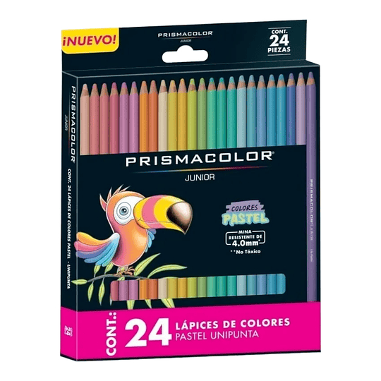 LAPICES DE COLOR 24 col PASTEL PRISMACOLOR