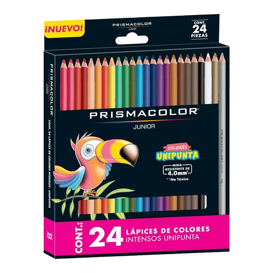 LAPICES DE COLOR 24 col PRISMACOLOR JUNIOR