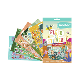 BLOCK STICKER ANIMLES 6 hj ADETEC