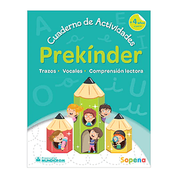 CUAD. ACTIVIDADES  PRE-KINDER SOPENA