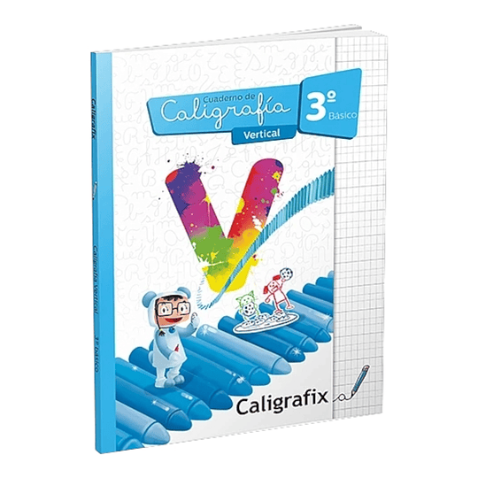 CALIGRAFIA VERTICAL 3 BASICO CALIGRAFIX