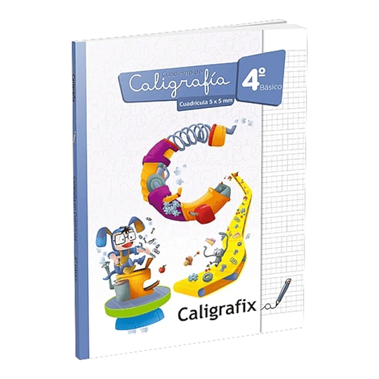 CALIGRAFIA CUADRICULA 4 BASICO CALIGRAFIX