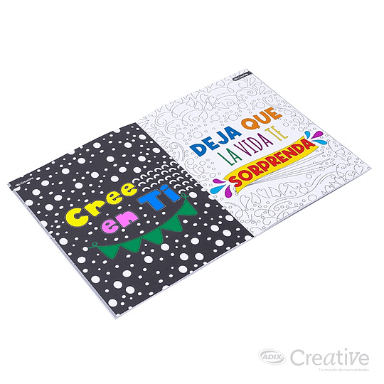 LIBRO COLOREAR FRASES 026 CREATIVE