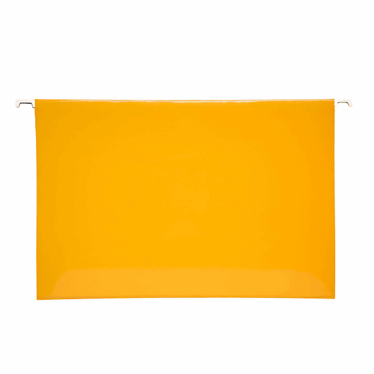 CARPETA COLGANTE TORRE AMARILLA BARRA METAL