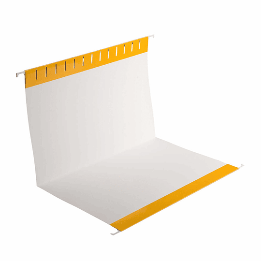 CARPETA COLGANTE TORRE AMARILLA BARRA METAL