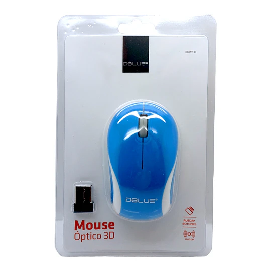 MOUSE INALAMBRICO DBM9133 AZUL DBLUE