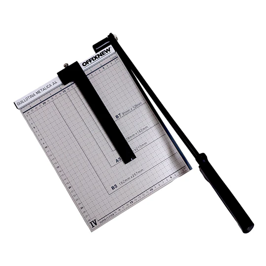 GUILLOTINA PALANCA A4 BASE METAL 10 hjs OFFIX 