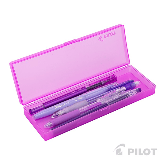 ESTUCHE VIOLETA 5 LAPICES SURTIDO PILOT