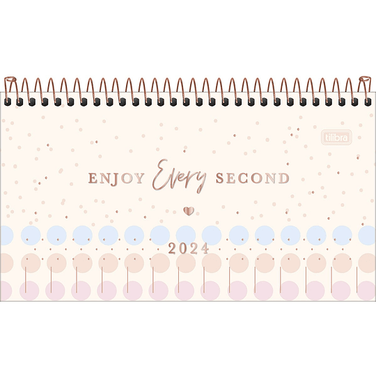 AGENDA BRIGHT IDEAS 17 x9 cms ANILLOS TILIBRA