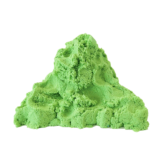 ARENA MAGICA VERDE 450 gr 6 MOLDES ADETEC