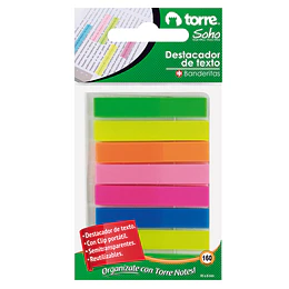 DESTACADOR TEXTO POST-IT BLISTER SURTIDO 160 un. T