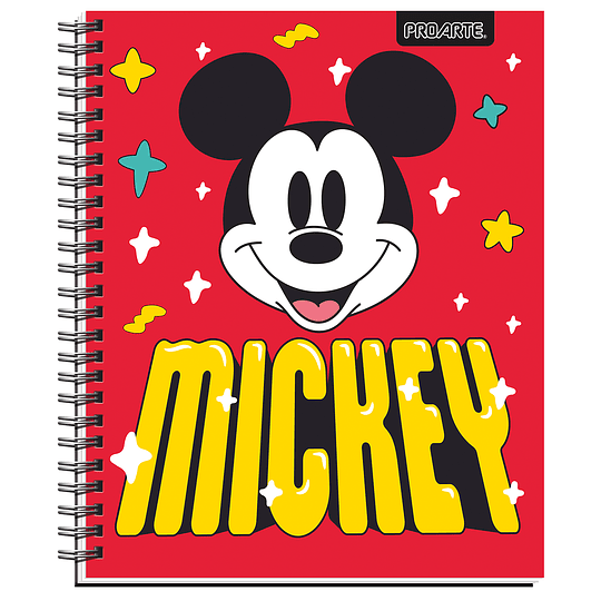 CUAD UNIV PROARTE 100hj 7mm TAPA DURA MICKEY