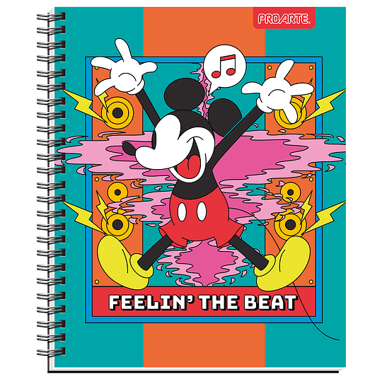 CUAD UNIV PROARTE 100hj 7mm TAPA DURA MICKEY