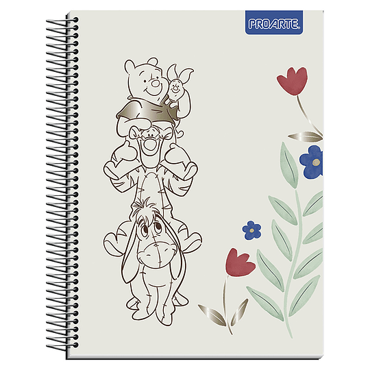 CUAD CARTA PROARTE 150hj 7mm WINNIE POOH