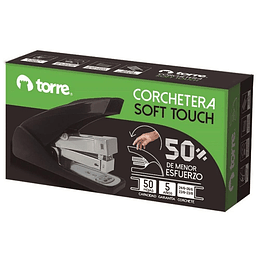 CORCHETERA SOFT TOUCH NEGRO 50hjs TORRE