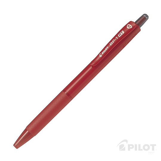 LAPIZ PASTA RETRACTIL PILOT BP1 1,0 ROJO