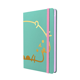 LIBRETA EMPASTADA PUSHEEN A5 96jh MOOVING