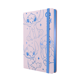 LIBRETA EMPASTADA STITCH A5 96jh MOOVING