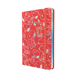 LIBRETA EMPASTADA SNOOPY A5 96jh MOOVING