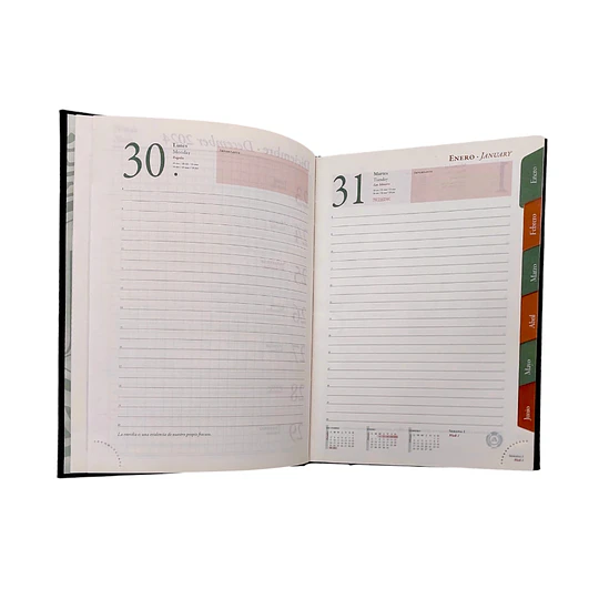 AGENDA PRESIDENTE CLASICA  NEGRO ASCOTT