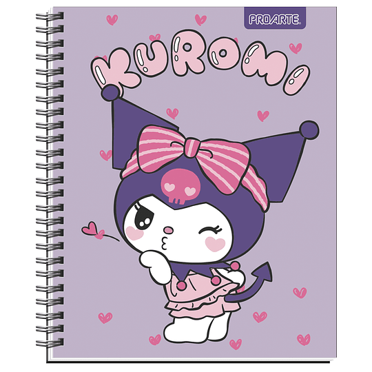 CUAD UNIV PROARTE 100hj 7mm TD KUROMI