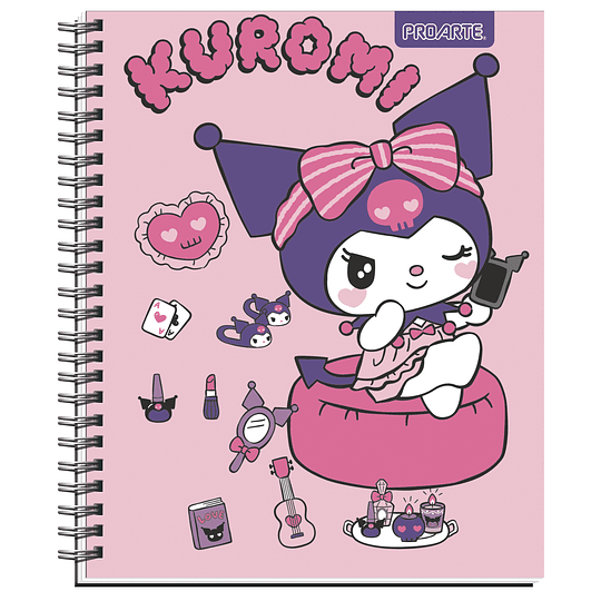 CUAD UNIV PROARTE 100hj 7mm TD KUROMI