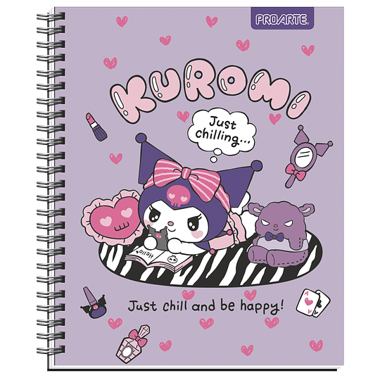 CUAD UNIV PROARTE 100hj 7mm TD KUROMI