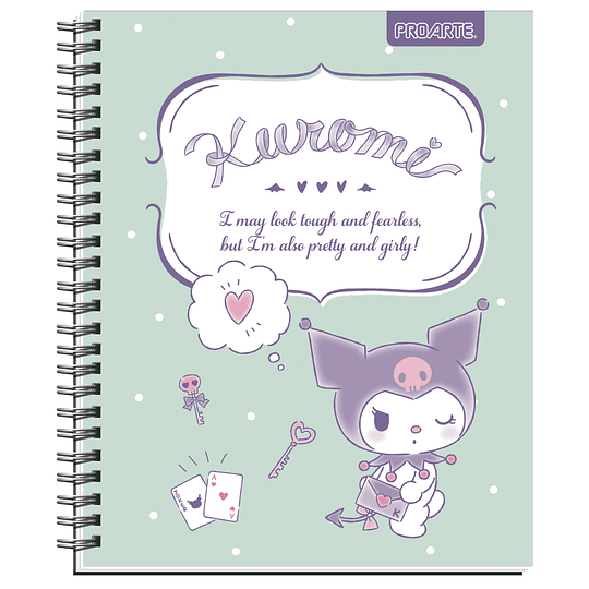 CUAD UNIV PROARTE 100hj 7mm TD KUROMI