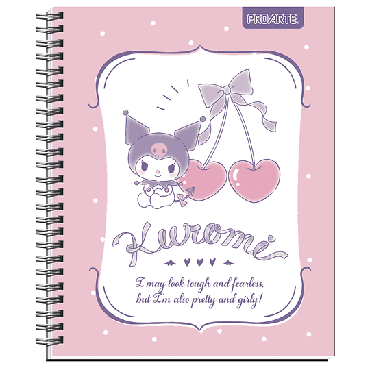 CUAD UNIV PROARTE 100hj 7mm TD KUROMI