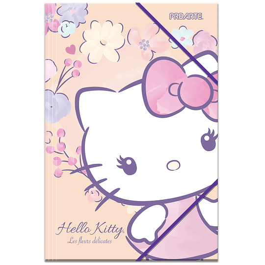 CARPETA C/ELASTICO OF HELLO KITTY PROARTE
