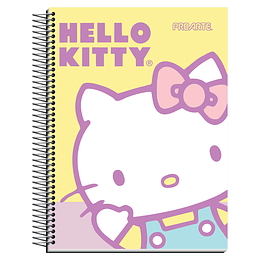 CUAD CUARTA PROARTE 120hj 7mm HELLO KITTY