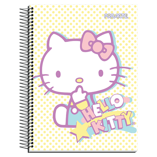CUAD CUARTA PROARTE 120hj 7mm HELLO KITTY