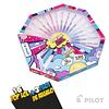 LAPIZ GEL POPLOL 07 16un MAGENTA SKY PILOT