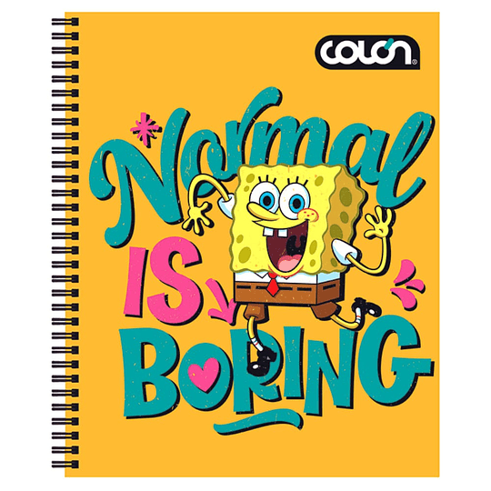 CUAD UNIV COLON 100hj 7mm TE BOB ESPONJA 