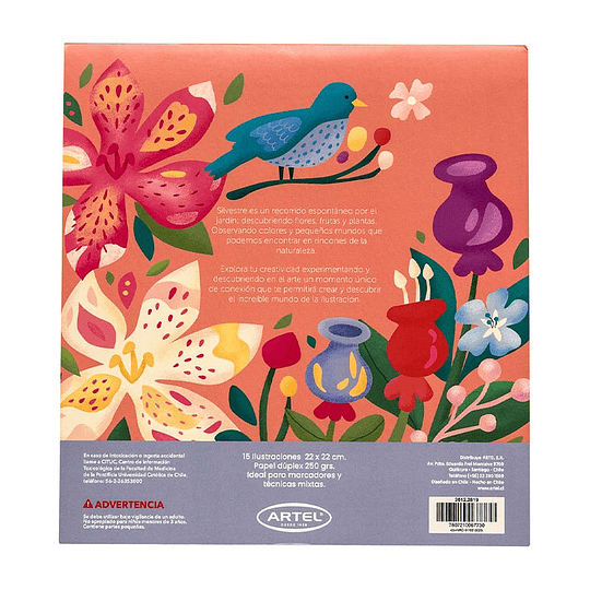 BLOCK P/COLOR 25x32 250g SILVESTRE 15hj ARTEL