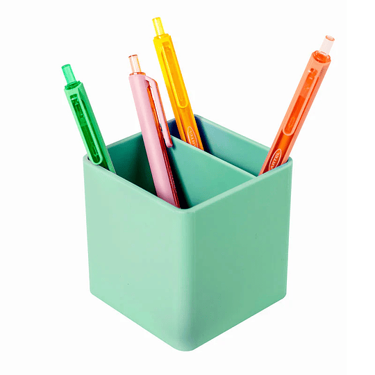 PORTALAPIZ PLASTICO 9x8 PASTEL ARTEL