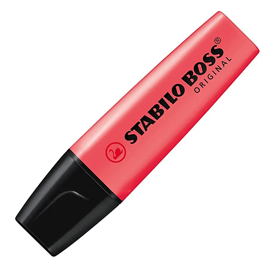 DESTACADOR STABILO BOSS ROSADO