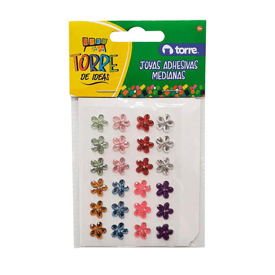 JOYAS ADHESIVAS MEDIANAS TORRE IDEAS