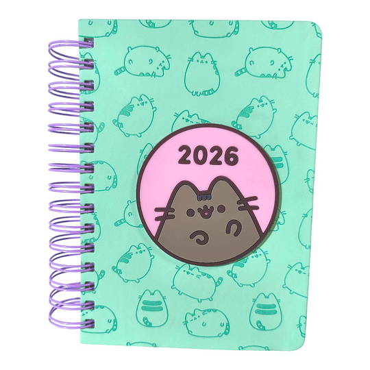 AGENDA ESPIRAL 14x20 PUSHEEN MOOVING DxP