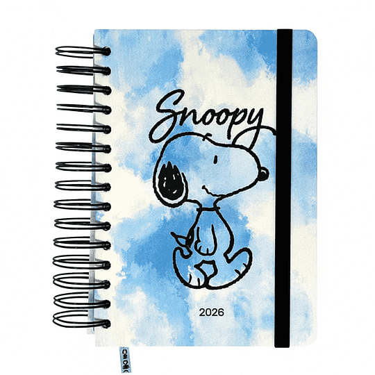 AGENDA ESPIRAL 14x20 SNOOPY MOOVING DxP