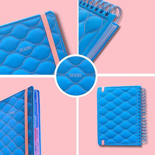 AGENDA ESPIRAL 16,5x22 LIFE MOOVING dia x pagina