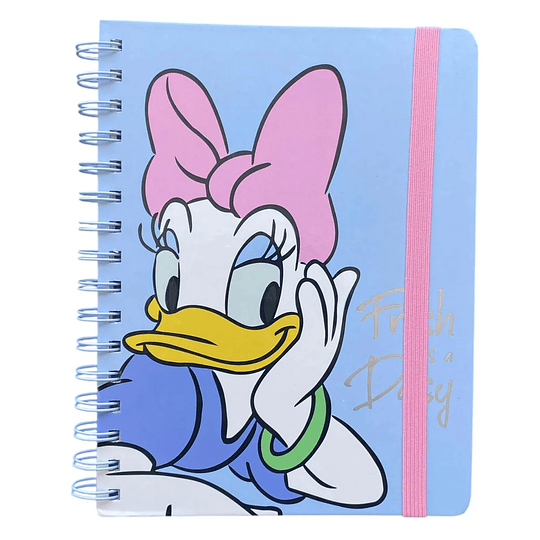 LIBRETA ESPIRAL A5 96h LINEAL DAISY MV