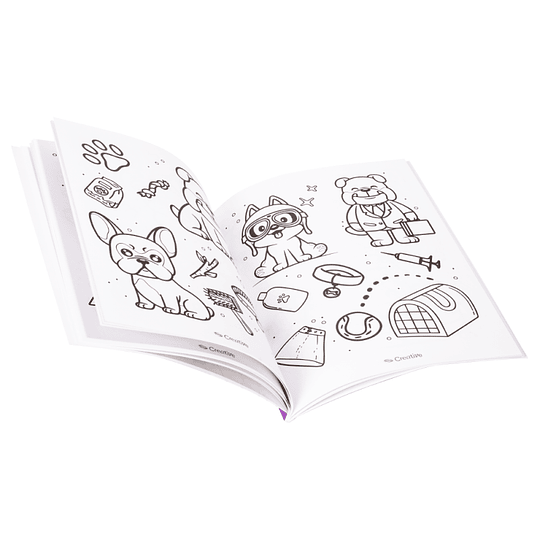 LIBRO COLOREAR DOG LOVERS KAWAI 50hj ADIX