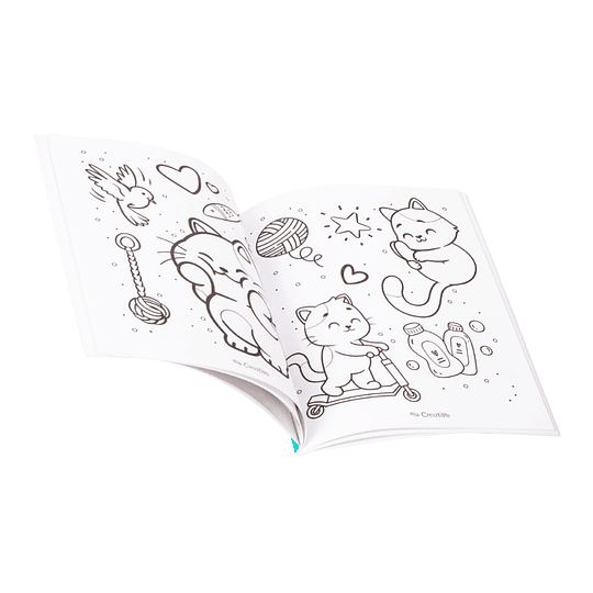 LIBRO COLOREAR CAT LOVERS KAWAI 50hj ADIX