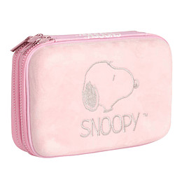 ESTUCHE DOBLE CIERRE SNOOPY MOOVING
